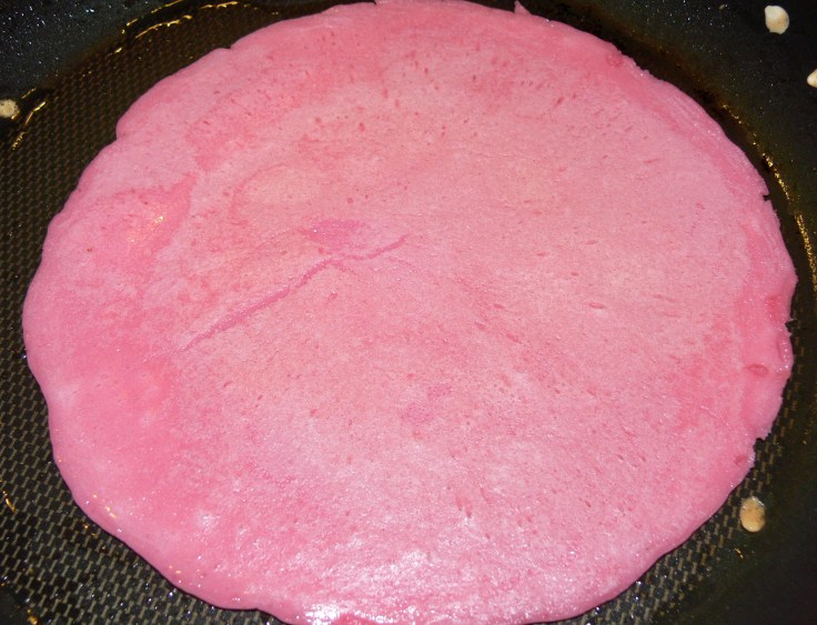 The pink pancake