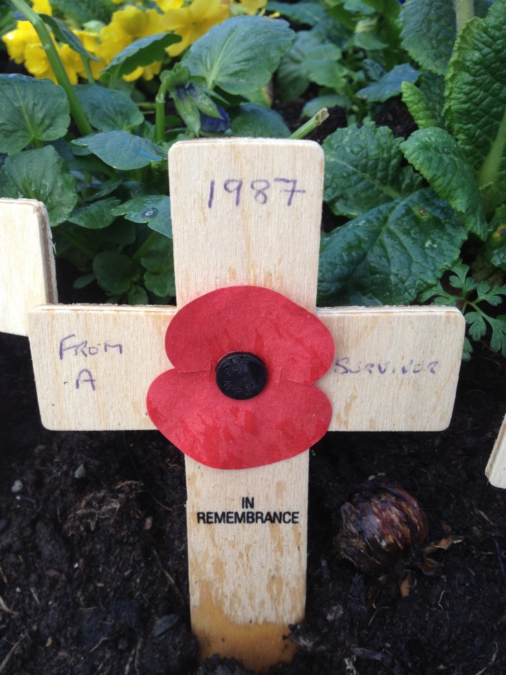 In memory of the bombing