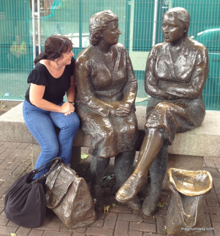 Chatting with the locals