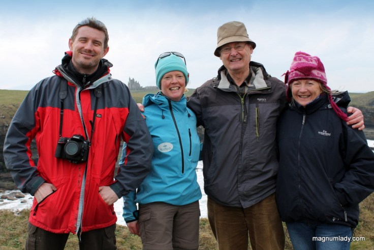 Pól Ó Conghaile, Auriel from Seatrails, Joe McGowan and Eithna from Eithna's by the sea