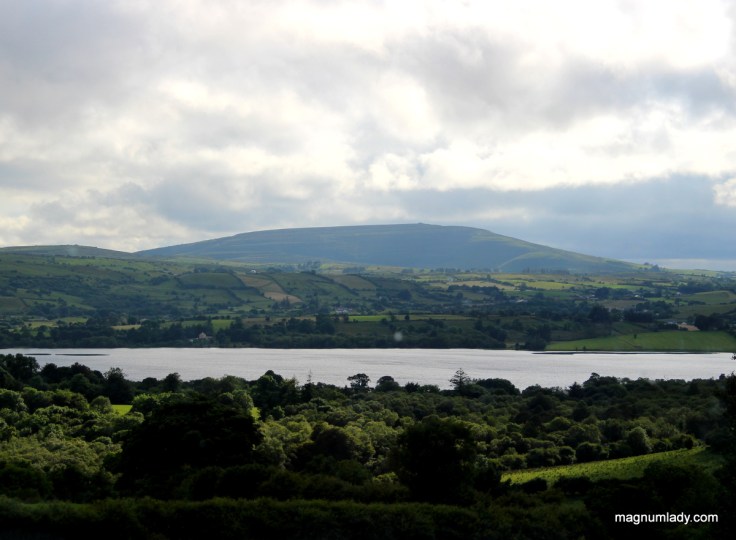 Our view over dinner