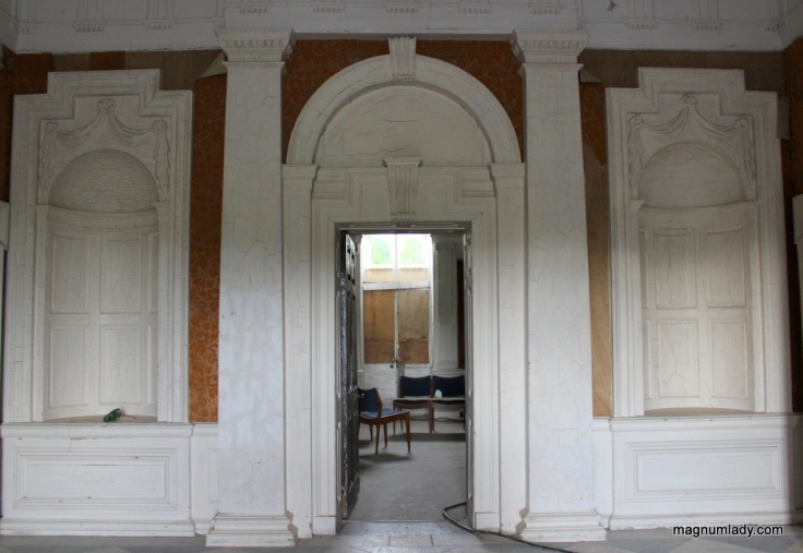 Inside the front door