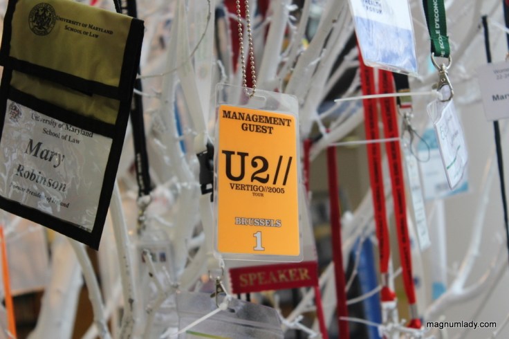 Mary Robinson U2 ticket