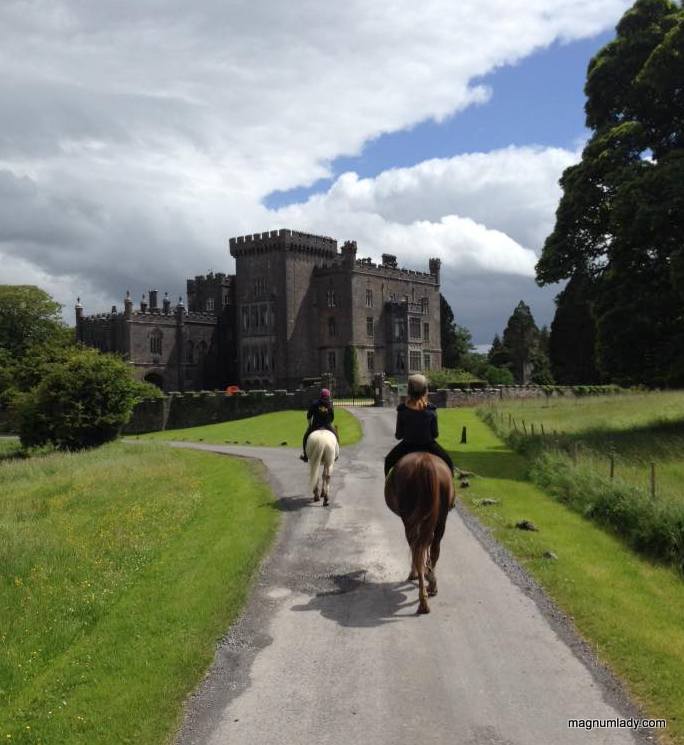 Walking to the castle