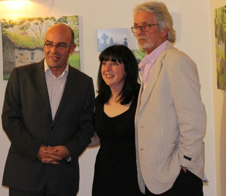 Ian from LookWest, me and Peter Wilcock