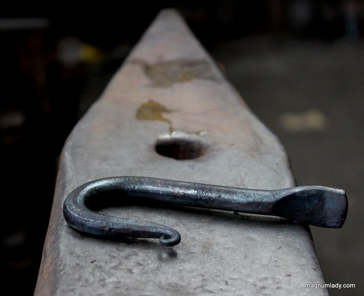 The finished coat hook