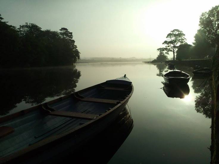 Boats in the mist