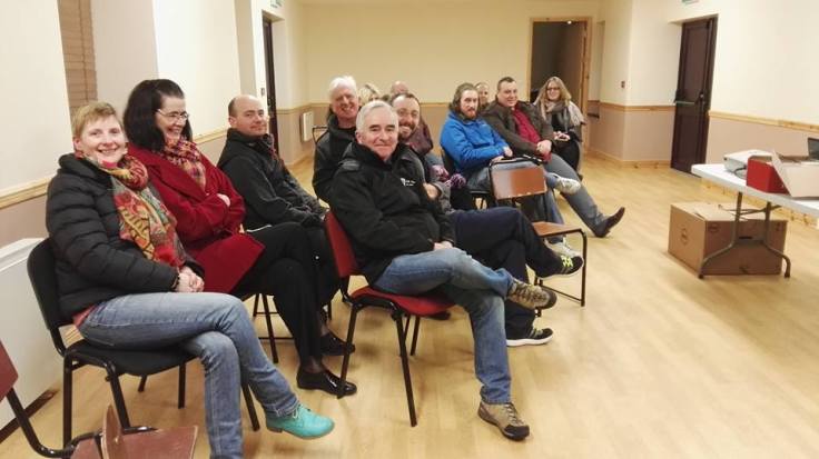 One of the early meetings