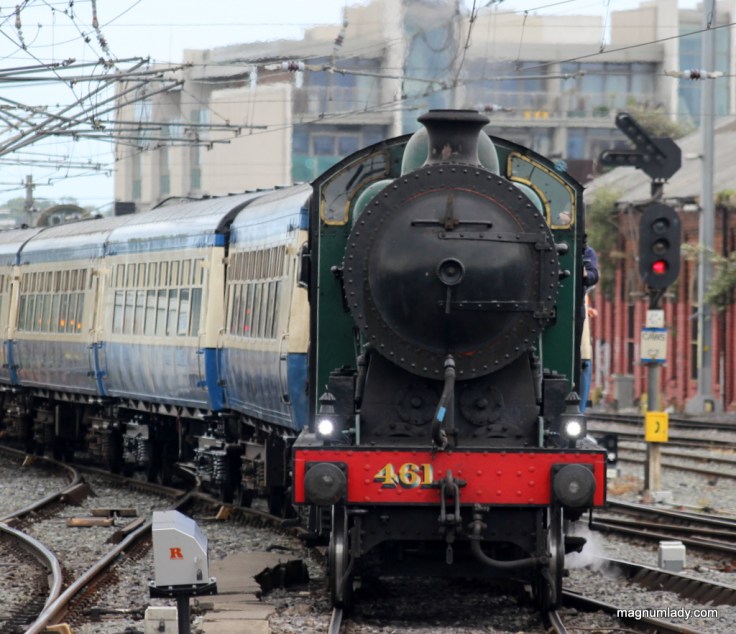 Steam Train at Dublin Connolly