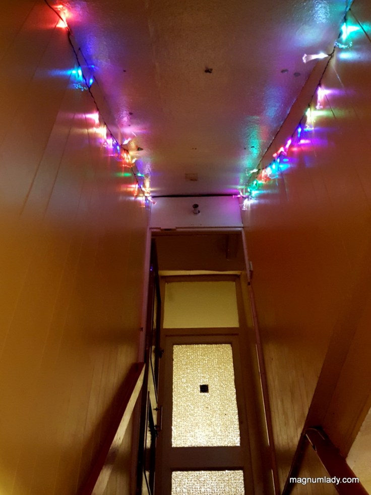 Stairway to the dining room