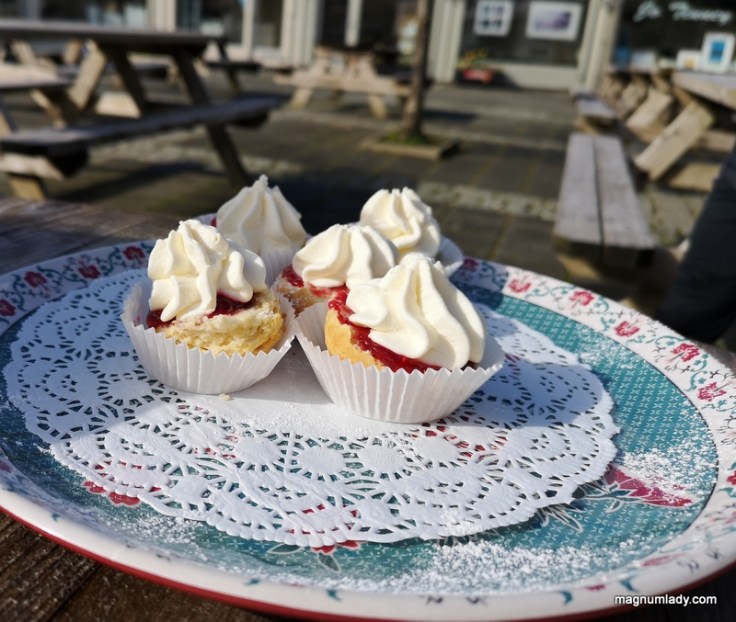 Scones at the Buttermarket. Enniskillen Taste Experience